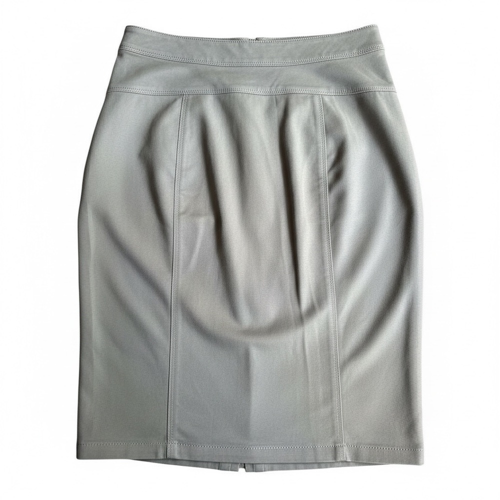 ANN TAYLOR GRAY PENCIL SKIRT SIZE 4 NWT